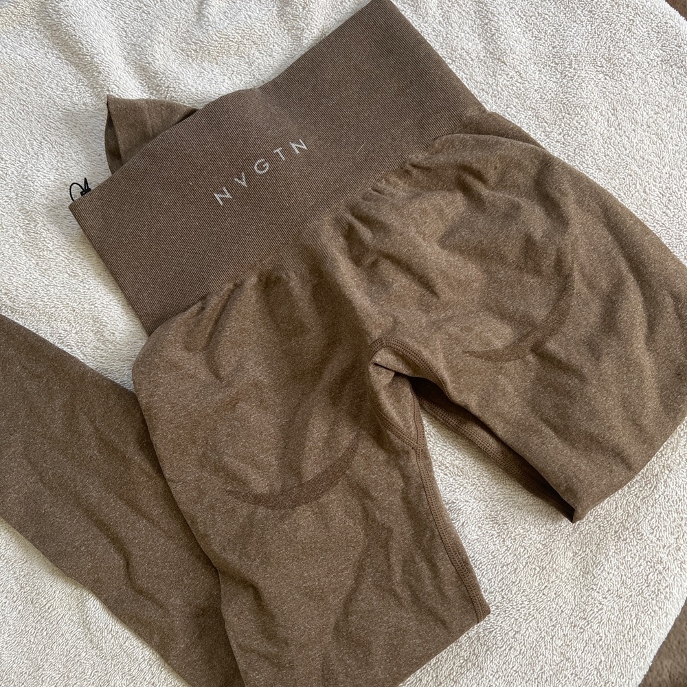 NVGTN MOCHA seamless contour leggings